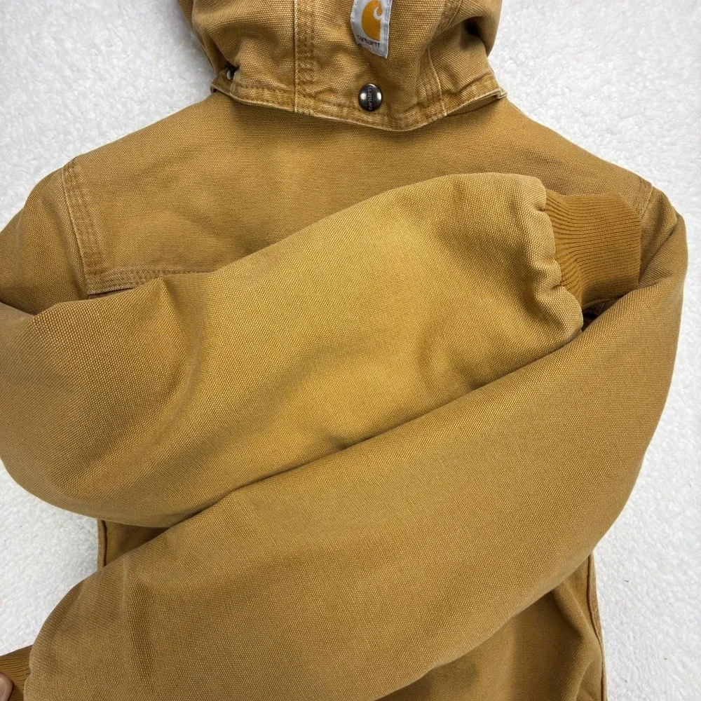 Carhartt Wildwood Jacket Sherpa Lined Womens XS Wildwood 100815 211 Brown - Picture 12 of 15